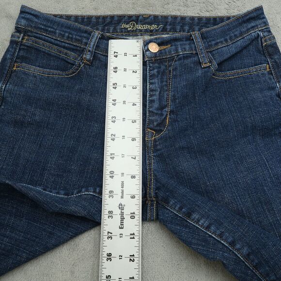 Old Navy Jeans Women's Size 8 Blue Mid-Rise Dreamer Bootcut Stretch 30" Inseam - Picture 7 of 15